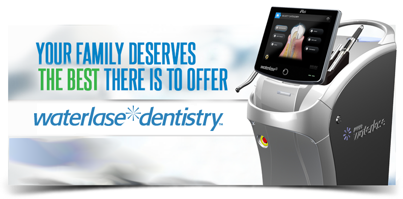 WaterLase dentistry works without heat, vibration, and drilling to provide a minimally invasive, precise, comfortable alternative to traditional treatments.